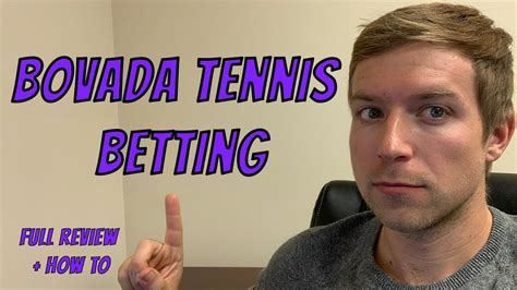 bovada tennis|Bovada Tennis Betting 2021 Review + How To.